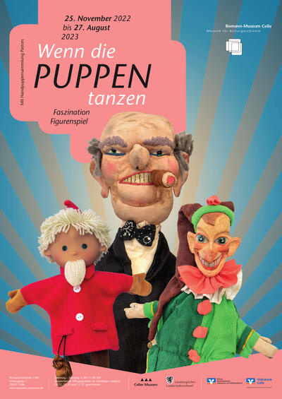 Interner Link zur Veranstaltung: Museums-Melange: Puppen machen Theater - im Kinderzimmer